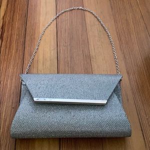Silver Jessica Mcclintock Purse